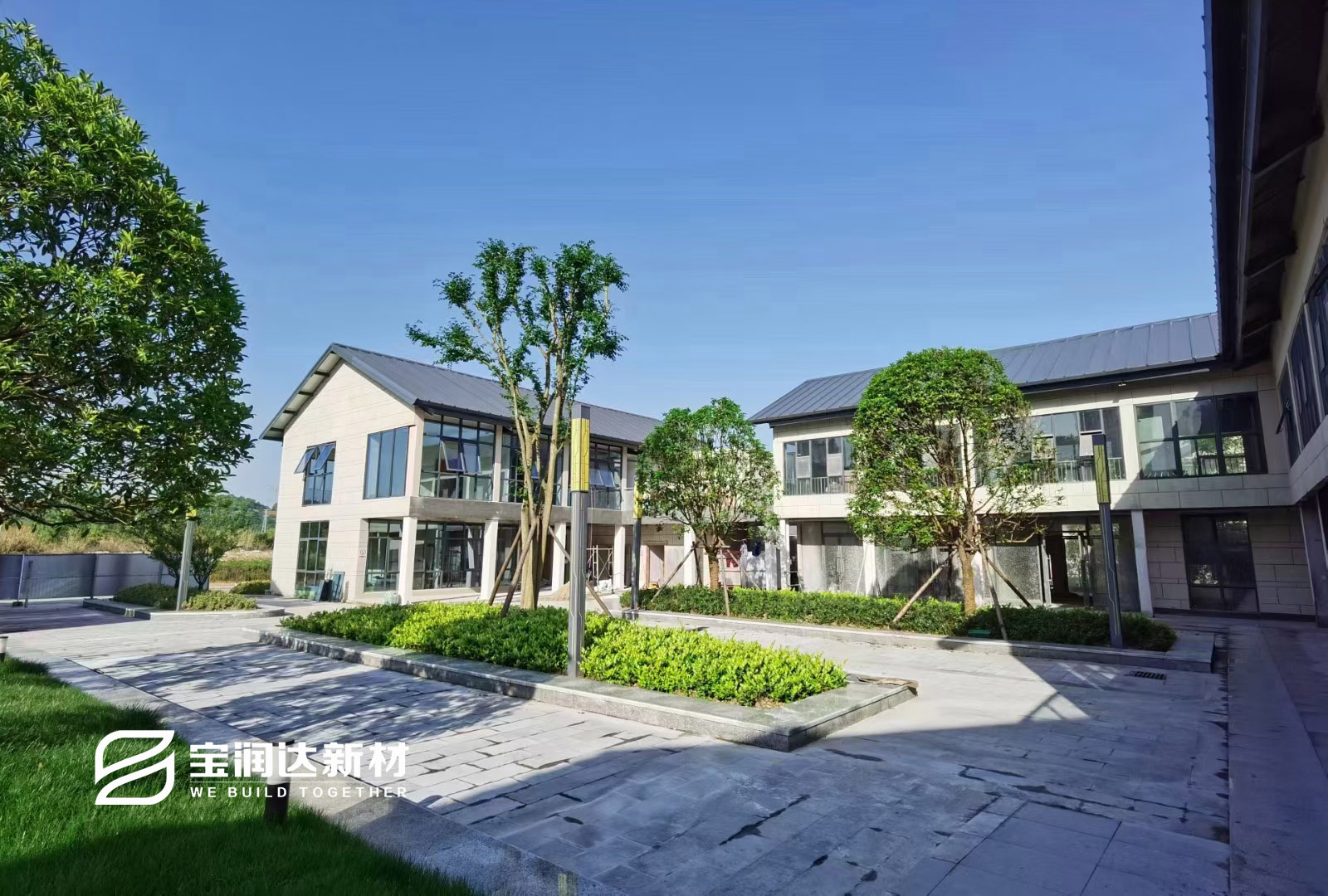 三峽宜昌大數據產業園圓滿完工，寶潤達聚氨酯復合板產品又添力作